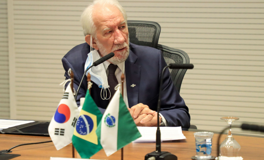 Paraná e Coreia do Sul estreitam laços com visita de embaixador ao Paraná