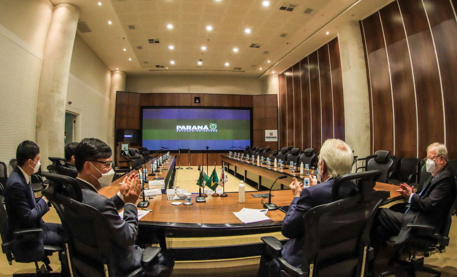 Paraná e Coreia do Sul estreitam laços com visita de embaixador ao Paraná