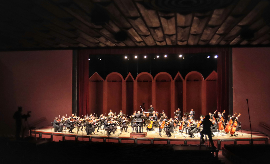 O concerto será transmitido ao vivo pelo canal no YouTube da Orquestra Sinfônica do Paraná.