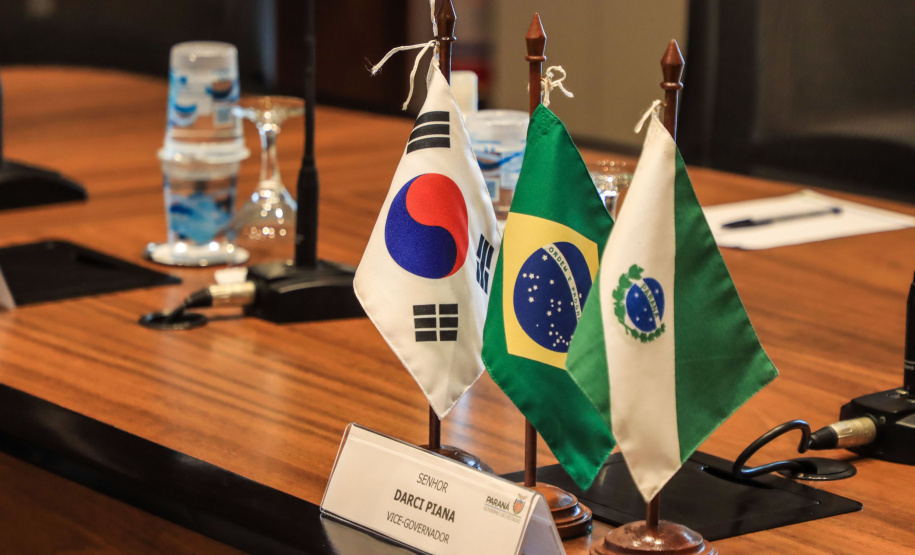 Paraná e Coreia do Sul estreitam laços com visita de embaixador ao Paraná