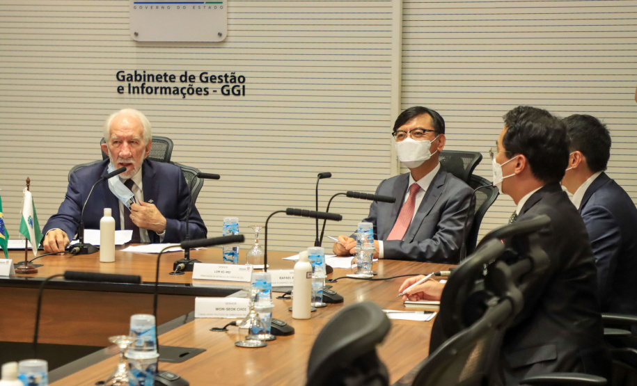 Paraná e Coreia do Sul estreitam laços com visita de embaixador ao Paraná