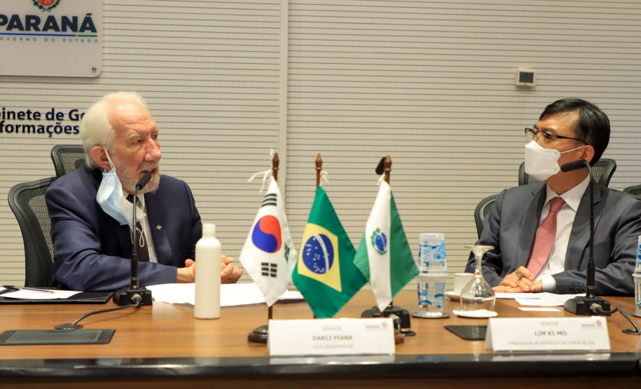 Paraná e Coreia do Sul estreitam laços com visita de embaixador ao Paraná