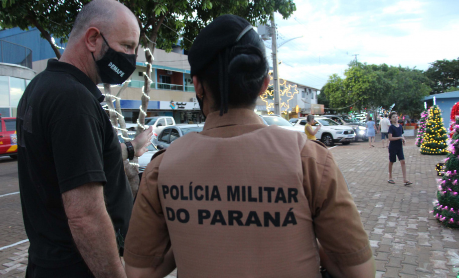 Forças policiais reforçam esquema de segurança na região do extremo noroeste do Paraná para Réveillon 2022