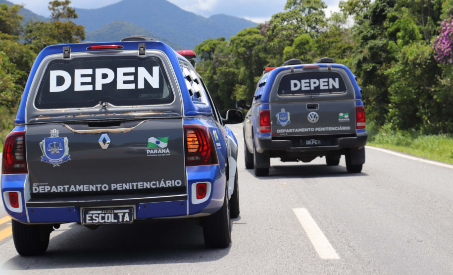 Operação integrada transfere 50 presos do Litoral para Piraquara