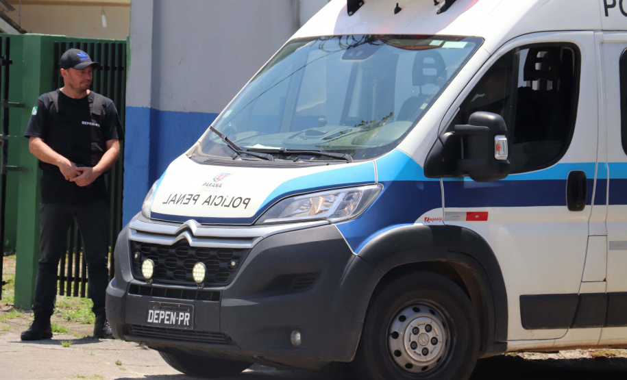 Operação integrada transfere 50 presos do Litoral para Piraquara