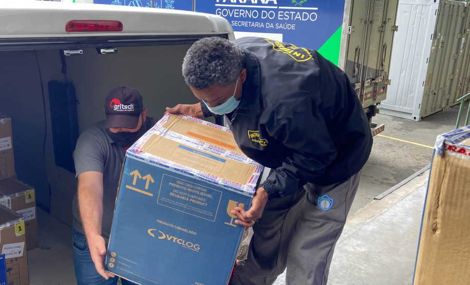 Estado recebe mais 136 mil vacinas contra a Covid-19