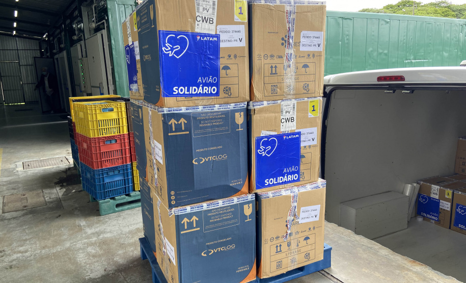 Estado recebe mais 136 mil vacinas contra a Covid-19