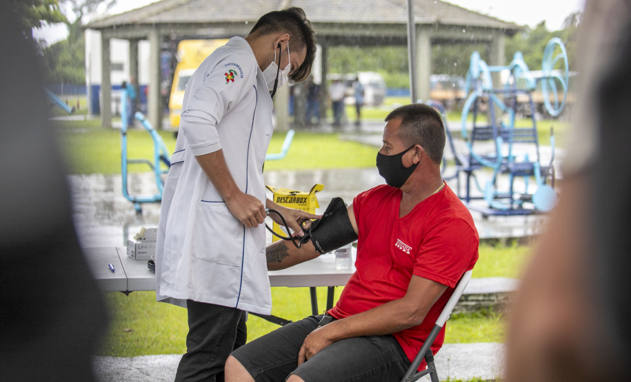 Porto em Ação presta serviços a mais de 200 caminhoneiros no Pátio de TriagemPorto em Ação presta serviços a mais de 200 caminhoneiros no Pátio de Triagem