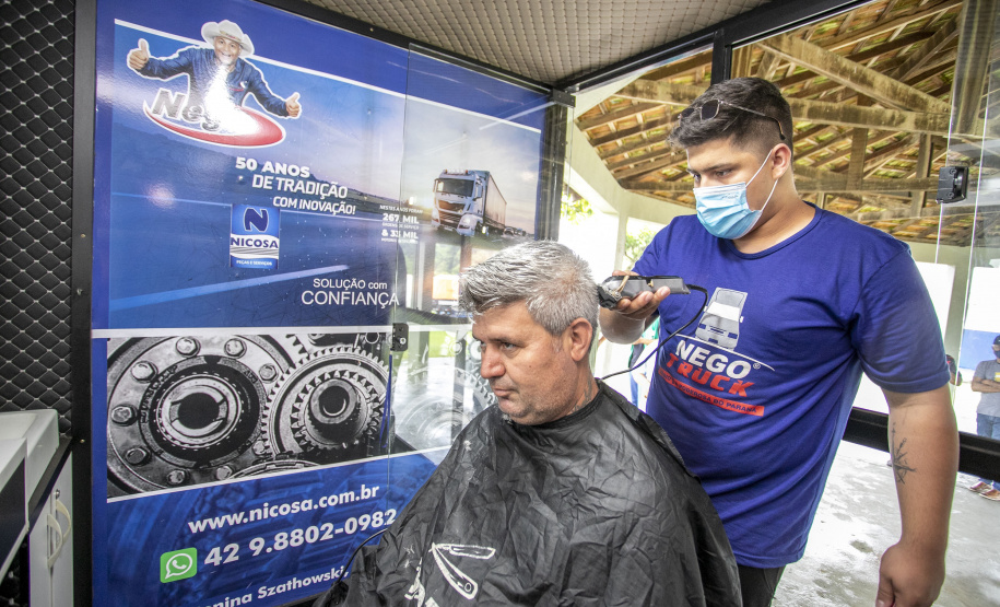 Porto em Ação presta serviços a mais de 200 caminhoneiros no Pátio de TriagemPorto em Ação presta serviços a mais de 200 caminhoneiros no Pátio de Triagem