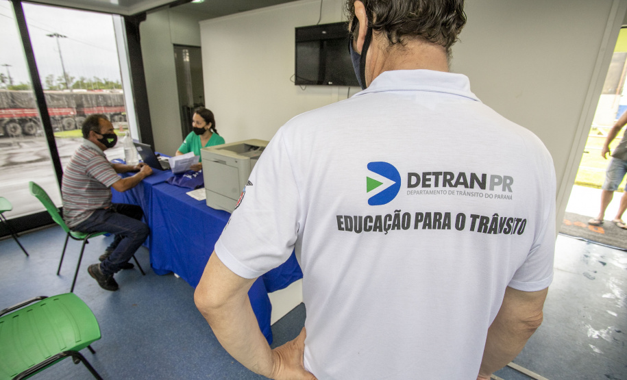 Porto em Ação presta serviços a mais de 200 caminhoneiros no Pátio de TriagemPorto em Ação presta serviços a mais de 200 caminhoneiros no Pátio de Triagem