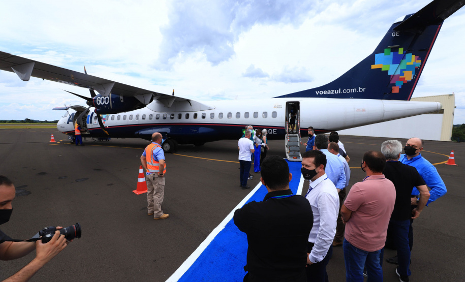 Azul retoma voos regulares em Toledo, Ponta Grossa, Pato Branco e Guarapuava