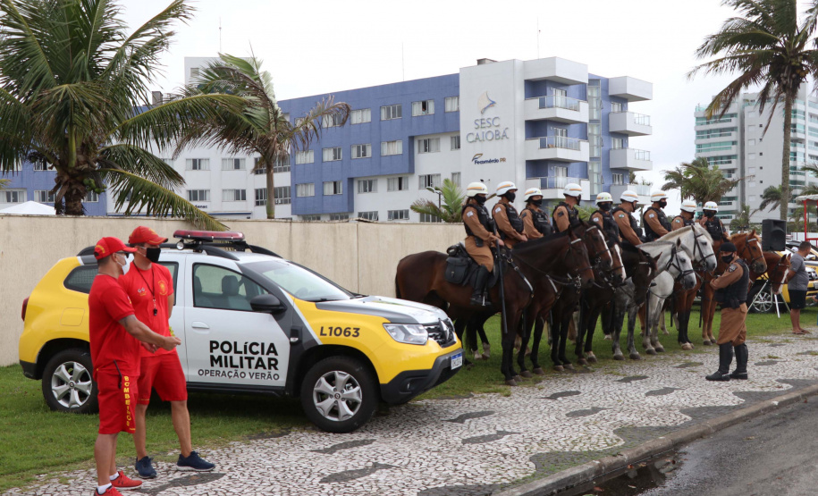 araná inicia Verão Paraná Viva a Vida 2021/2022 no Litoral do estado