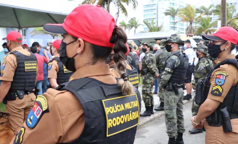 araná inicia Verão Paraná Viva a Vida 2021/2022 no Litoral do estado