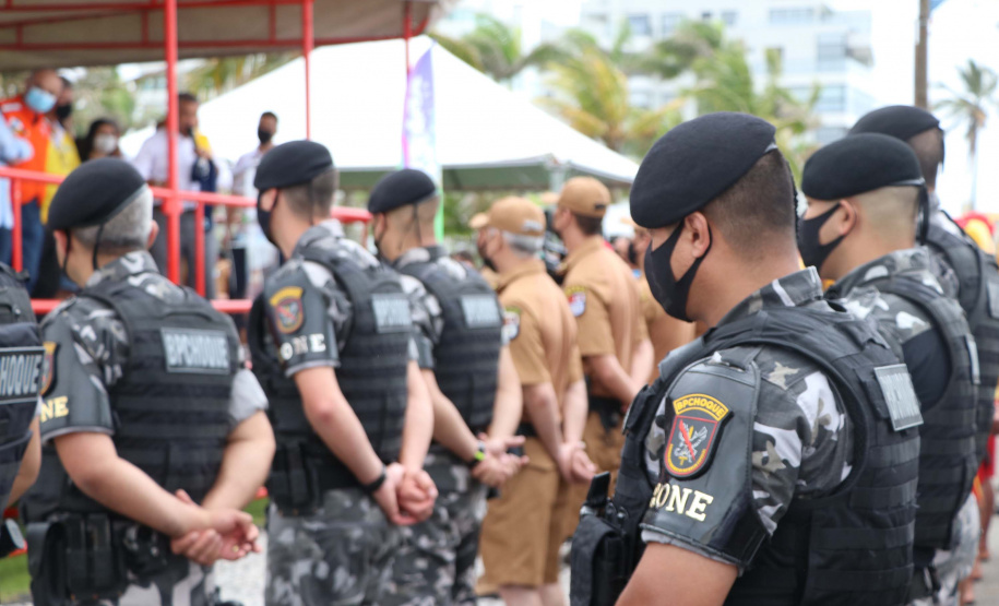 araná inicia Verão Paraná Viva a Vida 2021/2022 no Litoral do estado