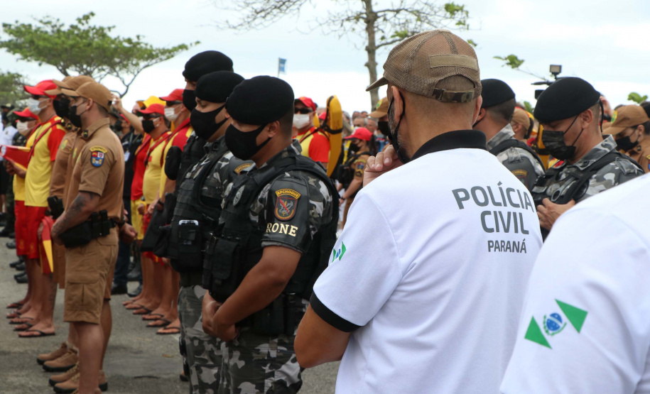 araná inicia Verão Paraná Viva a Vida 2021/2022 no Litoral do estado