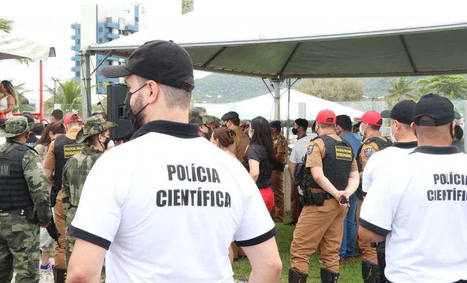 araná inicia Verão Paraná Viva a Vida 2021/2022 no Litoral do estado