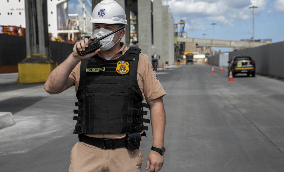 Guarda Portuária do Paraná é pioneira na utilização de cães de faro