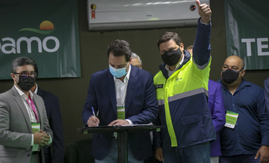 Governador evento em Paranaguá