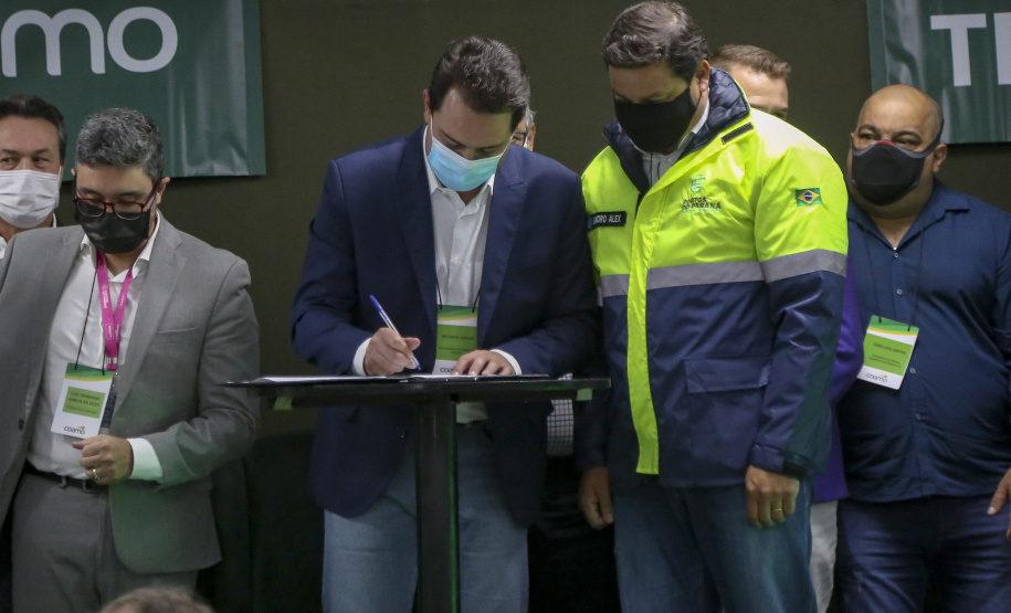 Governador evento em Paranaguá