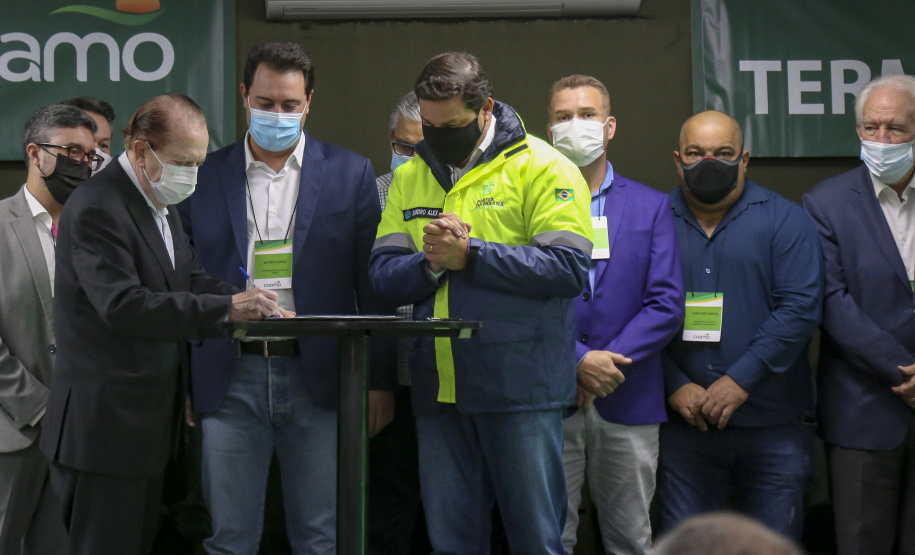 Governador evento em Paranaguá