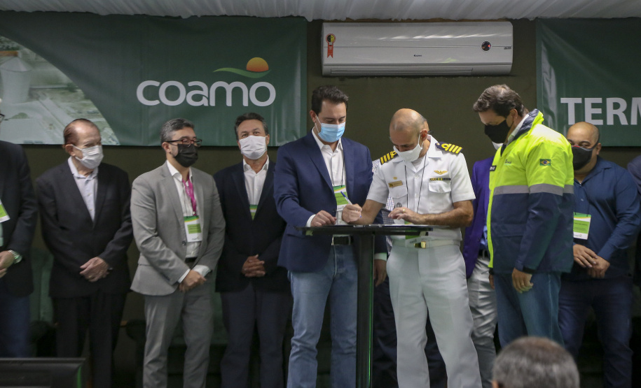 Governador evento em Paranaguá