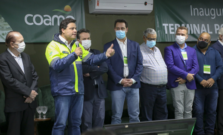 Governador evento em Paranaguá