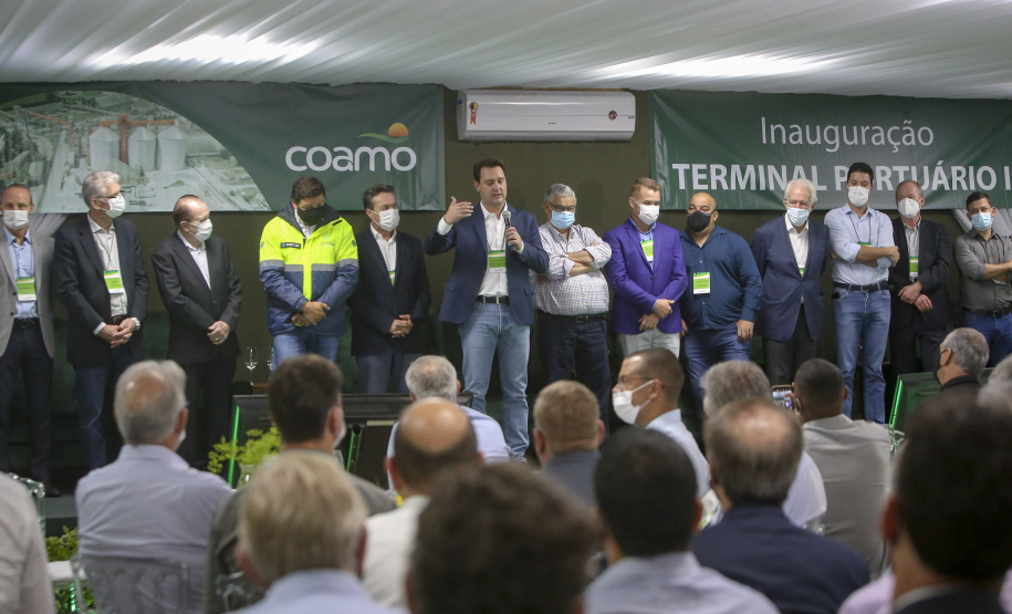 Governador evento em Paranaguá