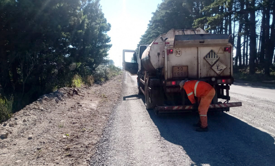 PRC-280 se prepara para receber pavimento em concreto e ganha terceiras faixas