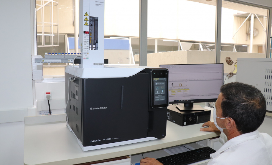 novo equipamento do Tecpar.