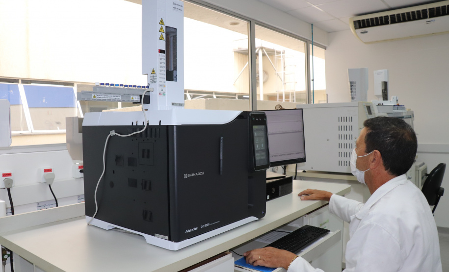 novo equipamento do Tecpar.