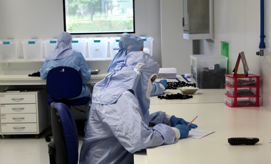 novo equipamento do Tecpar.