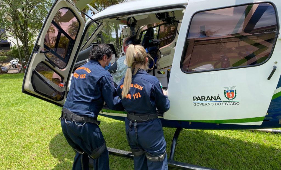 Bases Aeromédicas do Samu de Maringá e Londrina completam cinco anos