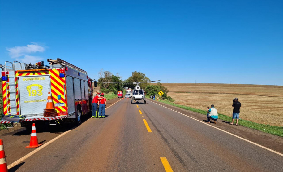 Bases Aeromédicas do Samu de Maringá e Londrina completam cinco anos