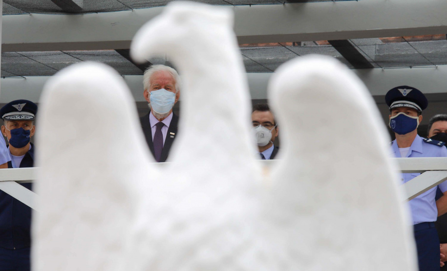 Vice Governador Darci Piana participa da troca de comando do cindactaII.