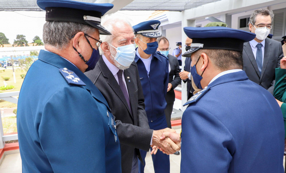 Vice Governador Darci Piana participa da troca de comando do cindactaII.