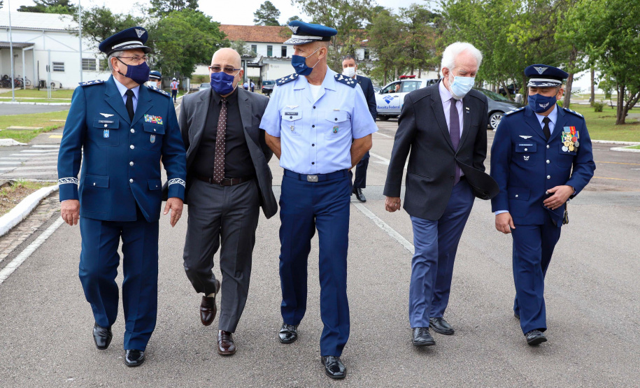 Vice Governador Darci Piana participa da troca de comando do cindactaII.