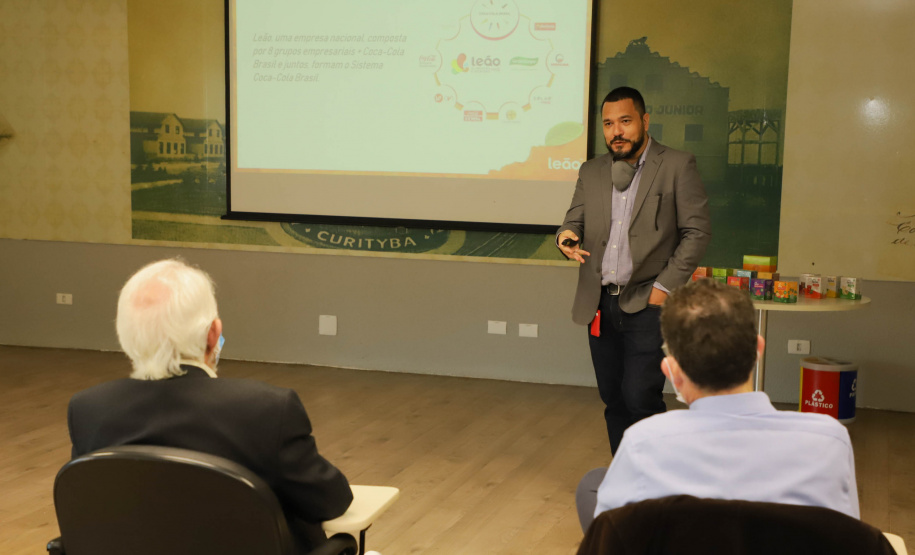 Vice Governador Darci Piana  Visita Fabrica de Chá Leão em Fazenda Rio Grande.