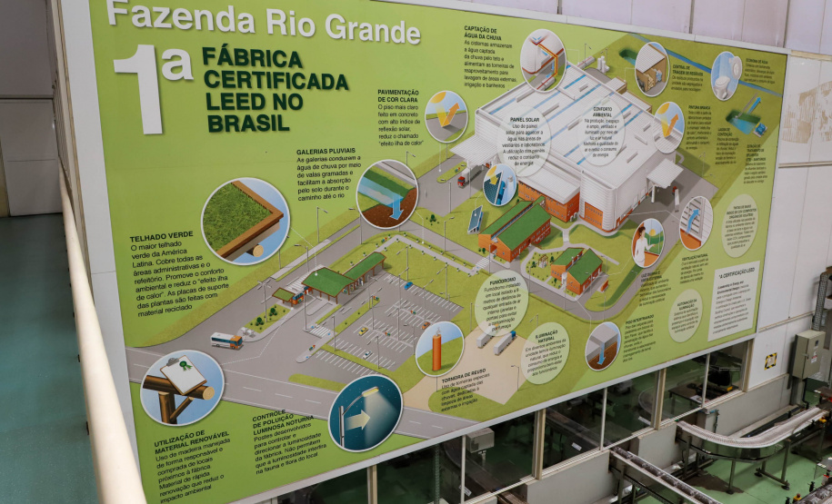 Vice Governador Darci Piana  Visita Fabrica de Chá Leão em Fazenda Rio Grande.