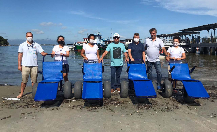 IAT disponibiliza novo canal para reservas de cadeiras anfíbias na Ilha do Mel