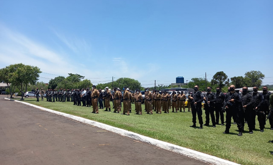 Força Nacional se integra às forças policiais da região oeste no combate à criminalidade