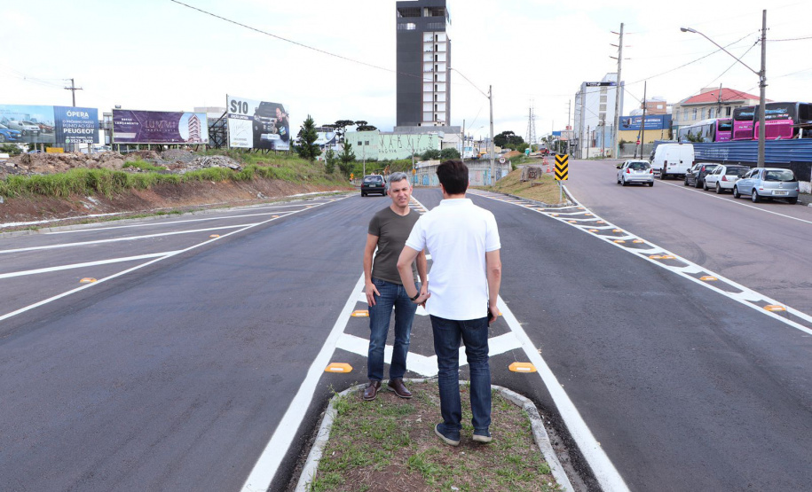 Retomada nesta gestão, obra de acesso ao aeroporto Afonso Pena chega à etapa final