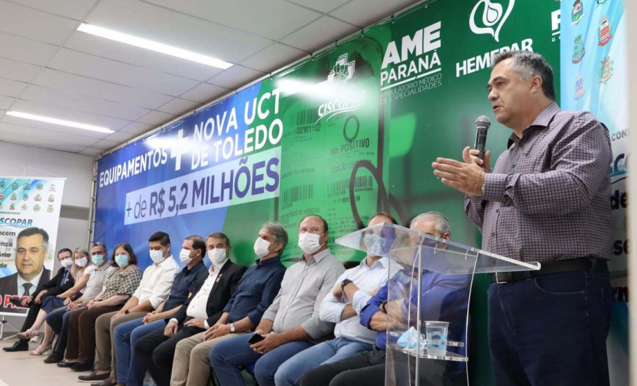 Saúde inaugura ampliação do Ciscopar e Unidade de Coleta e Transfusão de Sangue em Toledo