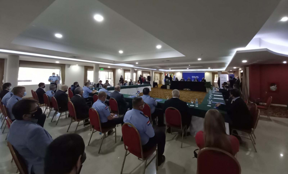 Secretário da segurança pública representa governo do Estado em reunião de ministros no Paraguai