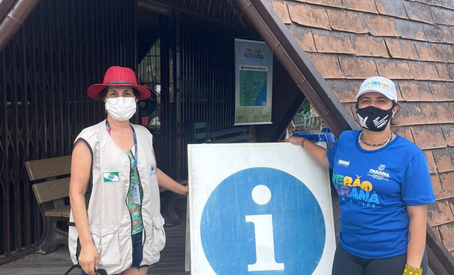 Paraná Turismo dá início às atividades de informações turísticas no Litoral