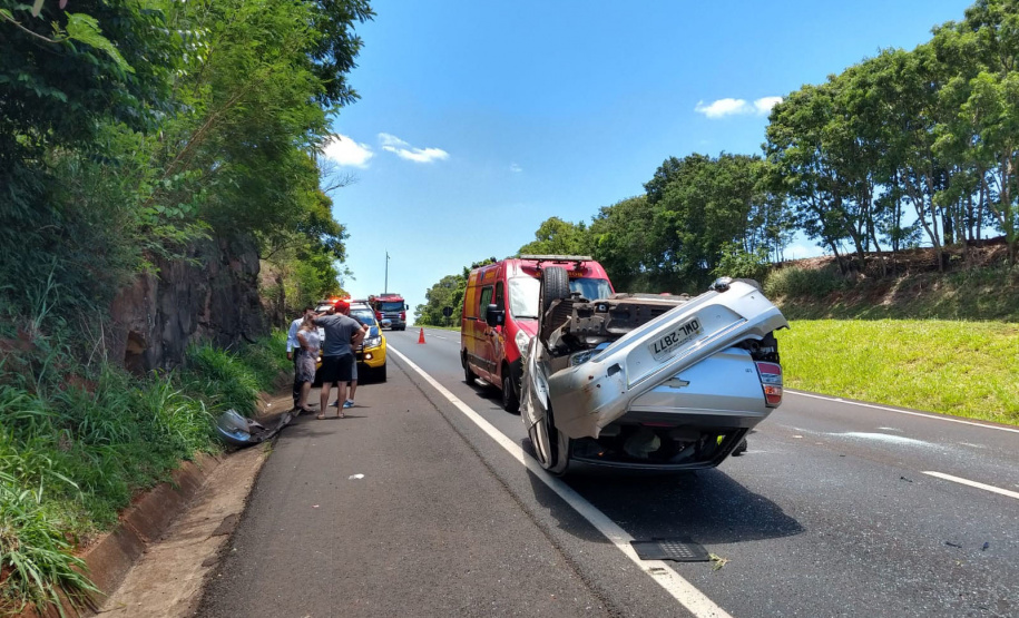 Corpo Bombeiros e Samu atendimento nas estradas