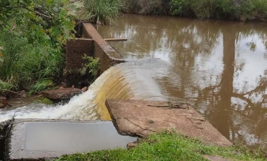 Chuvas aumentaram de forma significativa nível do Rio Brinco, manancial da cidade