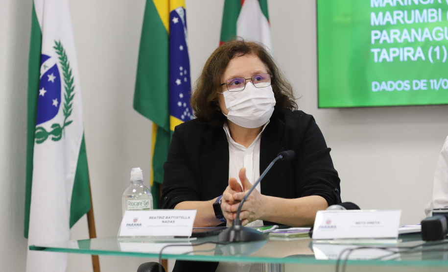 Coletiva com o Secretario de Estado da Saude, Beto Preto