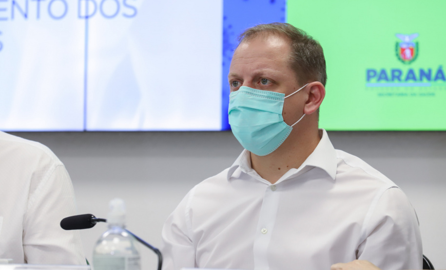 Coletiva de Imprensa com o Secretario de Saude, Beto Preto e com Nestor Werner Diretor Geral SESA