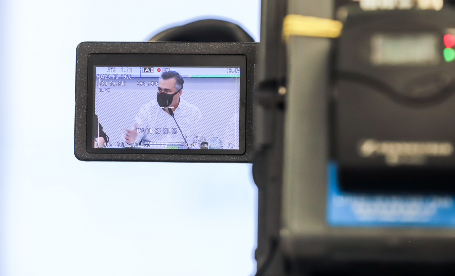 Coletiva de Imprensa com o Secretario Beto Preto