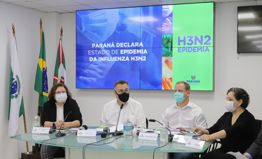 Coletiva de Imprensa com o Secretario Beto Preto